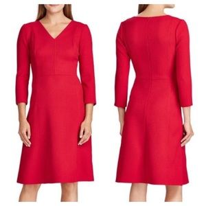 Ralph Lauren Red Midi Dress